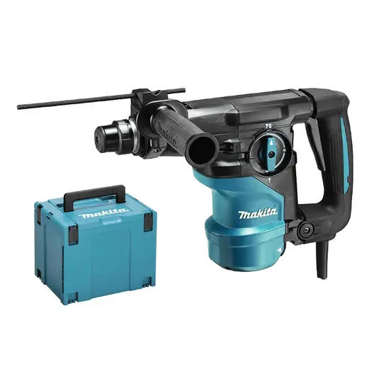 Електрически перфоратор Makita  SDS-plus, 1050 W, 3.9 J, 0-4500 уд./мин, HR3001CJ