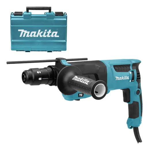 Електрически перфоратор Makita  SDS-plus, 800 W, 2.4 J, 0-4600 уд./мин, HR2630