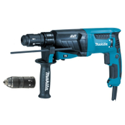 Перфоратор Makita електрически  SDS-plus, 800 W, 2.4 J, 0-4600 уд./мин, HR2631FT - product - 074 MKT 276