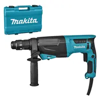Електрически перфоратор Makita  SDS-plus, 800 W, 3 J, 0-4500 уд./мин, HR2670FT