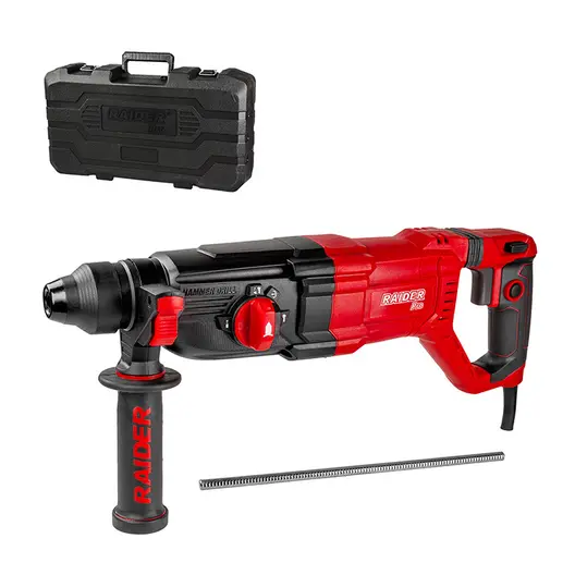 Електрически перфоратор Raider  SDS-plus, 1050 W, 3.4 J, 5400 уд./мин, RDP-HD63