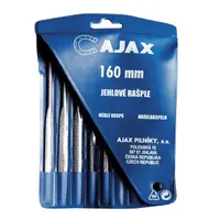 Комплект рашпили Ajax  6 бр., Cut2 полуфина, 160 мм, 160/3