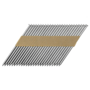 Гвоздеи за такер Makita с наклон 34°  тип SN34, 3.3x90 мм, гладки, поцинкована стомана, с хартиено тиксо, 3000 бр. - product - 076 MKT 215