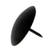 Гвоздеи Amig декоративни  ф 40х35х2.7 мм, черен мат, 1 - product - 076 TEK 136