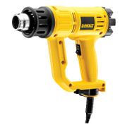 Пистолет за горещ въздух DeWALT електрически в кутия  1800 W, 250-450 л/мин, 600 °C, D26411 - product - 077 DWT 044