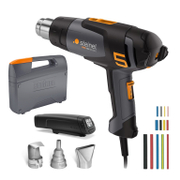 Пистолет за горещ въздух Steinel електрически в куфар с аксесоари  2200 W, 150-500 л/мин, 630 °C, HM 2120 E KF - product - 077 SNL 116