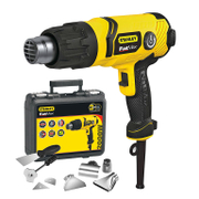 Пистолет за горещ въздух Stanley електрически в куфар  2000 W, 250-500 л/мин, 50-450/40-600 °C, FME670K - product - 077 STY 053