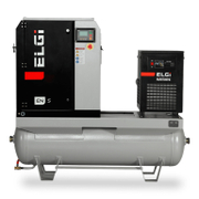 Винтов компресор с ресивър ELGi с изсушител и ремъчна предавка  7.5 к.с., 270 л, 650 л/мин, 9.5 bar, EN 5 - product - 078 EGI 354