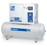 Винтов компресор с ресивър FIAC с изсушител и ремъчна предавка  15 к.с., 500 л, 1430 л/мин, 10 bar, New Silver 15 - product - 078 FIC 272