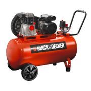 Електрически компресор с ремъчна предавка Black & Decker  2 к.с., 100 л, 220 л/мин, 10 bar, BD220-100-2M - product - 078 FNI 033