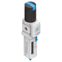 Филтър регулатор Festo с манометър  1500 л/мин, 1/4 ", 40 µm, MS4-LFR-1/4-D7-ERM-AS