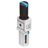 Филтър регулатор Festo с манометър  4000 л/мин, 1/2 ", 5 µm, MS6-LFR-1/2-D7-CRM-AS