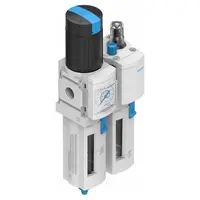 Филтър регулатор Festo с манометър и разпределител  900 л/мин, 1/4 ", 40 µm, MSB4-1/4-FRC5:J1M1