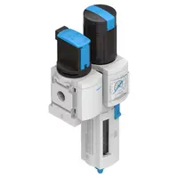 Филтър регулатор Festo с манометър и разпределител  1000 л/мин, 1/4 ", 40 µm, MSB4-1/4:C3J2-WP