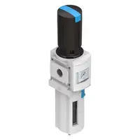Филтър регулатор Festo с манометър  2500 л/мин, 1/4 ", 40 µm, MS6-LFR-1/4-D7-ERV-AS