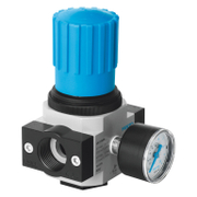 Регулатор Festo на налягане за пневматични системи 0.5-12 bar, 800 л/мин, 1/8 , LR-1/8-D-MINI - product - 078 FSL 454