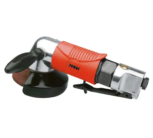 Пневматичен ъглошлайф Fervi  6 bar, 150 л/мин, 125 мм, 10 000 об./мин, 0313