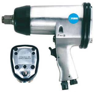 Гайковерт пневматичен Fervi ударен 6 bar, 680 Nm, 180 л/мин, квадрат, 3/4", 0052