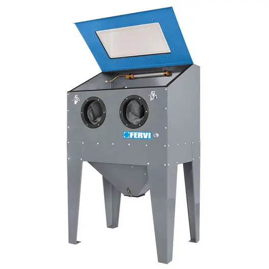 Стационарна пневматична пясъкоструйка Fervi  7.5 bar, 240-300 л/мин, 0575S
