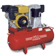 Бензинов компресор с ремъчна предавка Gis  6 к.с., 24 л, 500 л/мин, 10 bar, GS25/24/500/MOTO - product - 078 GIS 108