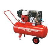 Бензинов компресор с ремъчна предавка Gis  6 к.с., 100 л, 500 л/мин, 10 bar, GS25/100/500/MOTO - product - 078 GIS 109