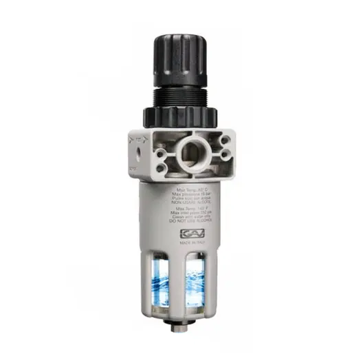 Филтър регулатор GAV с манометър  1800 л/мин, 1/4 ", 10 µm, FR180SA