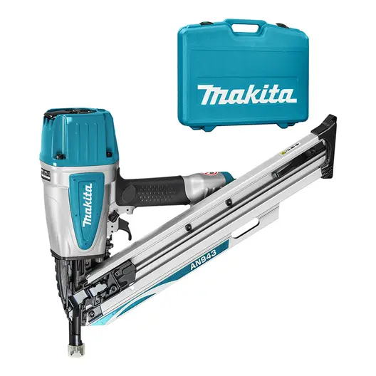 Пневматичен такер Makita за гвоздеи  8.3 bar, 50-90 мм, AN943K