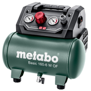 Електрически безмаслен компресор Metabo  6 л, 160 л/мин, 8 bar, BASIC 160-6 W OF - product - 078 MTB 464