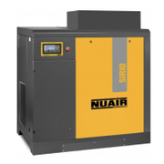 Инверторен винтов компресор с ресивър NUAIR с ремъчна предавка  75 к.с., 3700-9300 л/мин, 7.5 bar, Sirio 56-08 VS - product - 078 NUA 428
