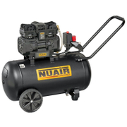 Електрически безшумен безмаслен компресор NUAIR  1.5 к.с., 50 л, 160 л/мин, 8 bar, Siltek TB 50 - product - 078 NUA 423