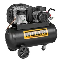 Електрически компресор с ремъчна предавка NUAIR  3 к.с., 100 л, 390 л/мин, 10 bar, B3800B/100 CM3