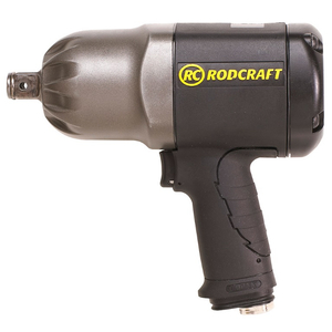 Гайковерт пневматичен Rodcraft ударен 6.3 bar, 1950 Nm, 972 л/мин, квадрат, 3/4", RC2377