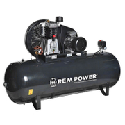 Електрически компресор с ремъчна предавка REM Power  7.5 к.с., 500 л, 880 л/мин, 11 bar, E 892/11/500 - product - 078 RLD 211