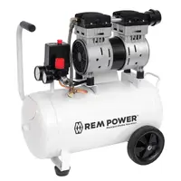Електрически безшумен безмаслен компресор LYNX Elektro Maschinen  1.07 к.с., 24 л, 150 л/мин, 8 bar, EL 150/8/24