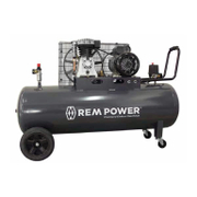 Електрически компресор с ремъчна предавка REM Power  4 к.с., 200 л, 364 л/мин, 9 bar, E 501/9/200 - product - 078 RLD 392
