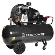 Електрически компресор с ремъчна предавка REM Power  5.5 к.с., 270 л, 670 л/мин, 11 bar, E 692/11/270 - product - 078 RLD 406