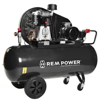 Електрически компресор с ремъчна предавка LYNX Elektro Maschinen  5.5 к.с., 270 л, 670 л/мин, 11 bar, E 692/11/270