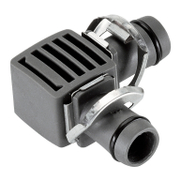 Съединител на маркучи Gardena ъглов за капково напояване  1/2 , 13 мм, 2 бр. - product - 079 GRD 055