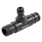 Съединител на маркучи Gardena бърза връзка М - бърза връзка М - бърза връзка М пластмасов 3/4 - 1/2 - 3/4, Profi - product - 079 GRD 057