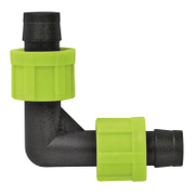 Съединител Herly ъглов за маркуч лентов за капково напояване 17 мм - product - 079 VLR 098