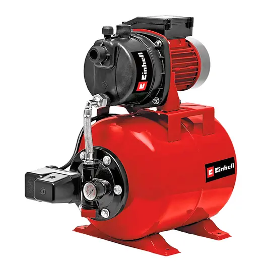 Хидрофорна помпа Einhell с цилиндричен съд  8 м, 3.8 м3/ч, 20 л, 36 м, 1 ", GC-WW 6538