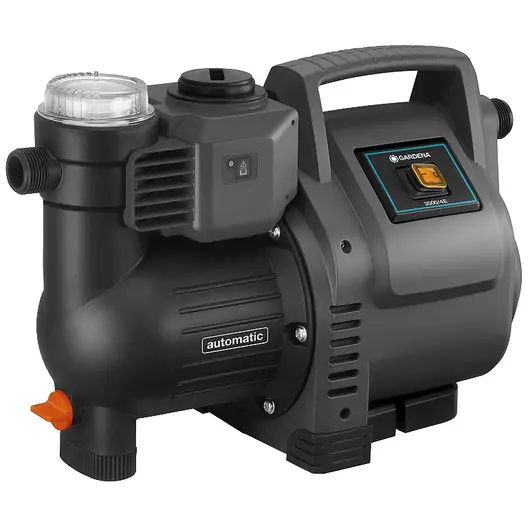 Хидрофорна помпа Gardena с електронен пресостат  7 м, 3.5 м3/ч, 40 м, 1 ", Classic 3500/4E