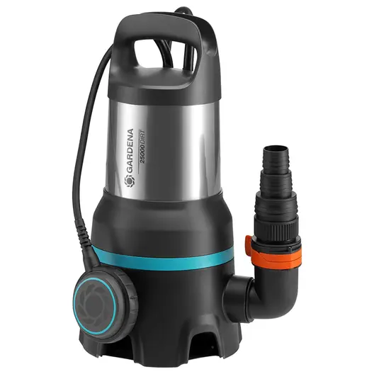 Потопяема дренажна помпа Gardena за мръсна вода  25 м3/ч, 11 м, 2 ", Dirty Water 25000