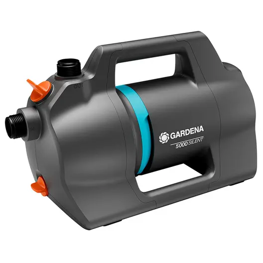 Центробежна самозасмукваща помпа Gardena за вода  5.1 м3/ч, 36 м, 8 м, 5000 Silent