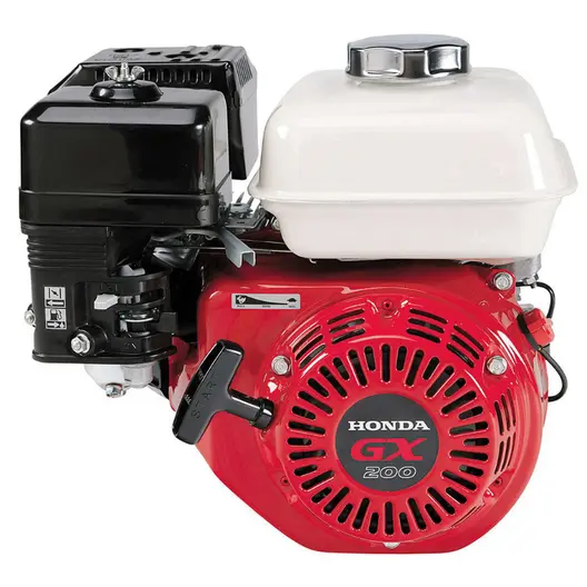 Двигател Honda с вътрешно горене бензинов 4100 W, 5.5 к.с., 196 см3, 3600 об./мин, GX200UT2-SM-CR-OH