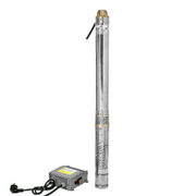 Помпа потопяема GMAX сондажна многостъпална с капсулован двигател 2.8 м3/ч, 144 м, 1 , 75QJD140-1.1 - product - 080 HSB 724