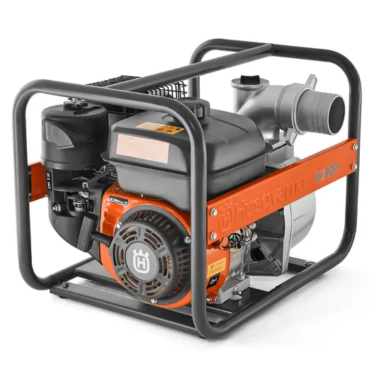 Бензинова помпа Husqvarna за поливни води  54 м3/ч, 28 м, 3 ", 7 м, W80P