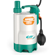 Помпа потопяема City Pumps дренажна за мръсна вода  1.2-10.8 м3/ч, 6.5-1.5 м, 1 1/4 , SPEED VORTEX 50M - product - 080 INP 019
