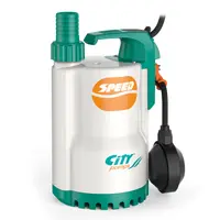 Потопяема дренажна помпа City Pumps за чиста или леко замърсена вода  1.2-15.6 м3/ч, 10-2 м, 1 1/4 ", SPEED 70M