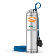 Помпа потопяема City Pumps многостъпална за дълбоки водоеми без поплавък 1.2-7.2 м3/ч, 39-12 м, 1 1/4 , NH B 07M - product - 080 INP 366